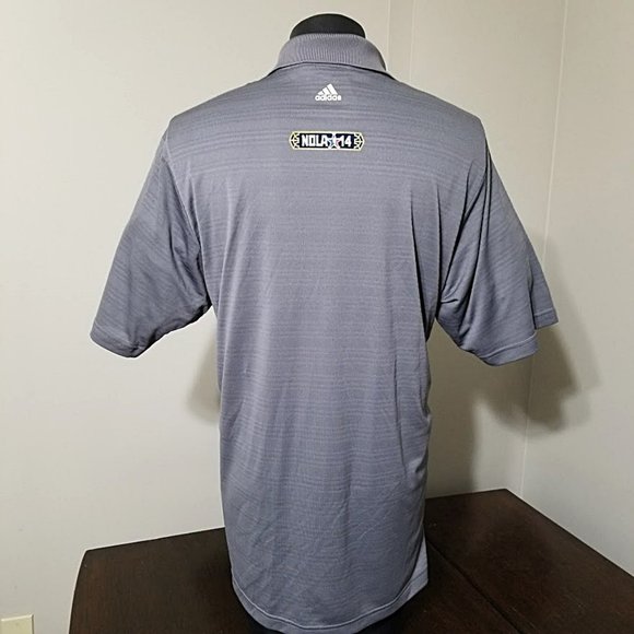 Nwt Adidas Golf NBA All-Star Game 2014 New Orleans Host Committee Polo Shirt XL - Picture 8 of 12